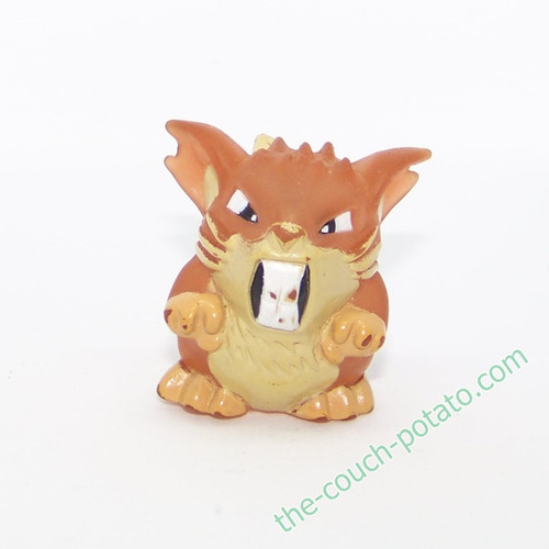 Pokemon Raticate Clear Kid Figure Bandai Pokekid 7105020